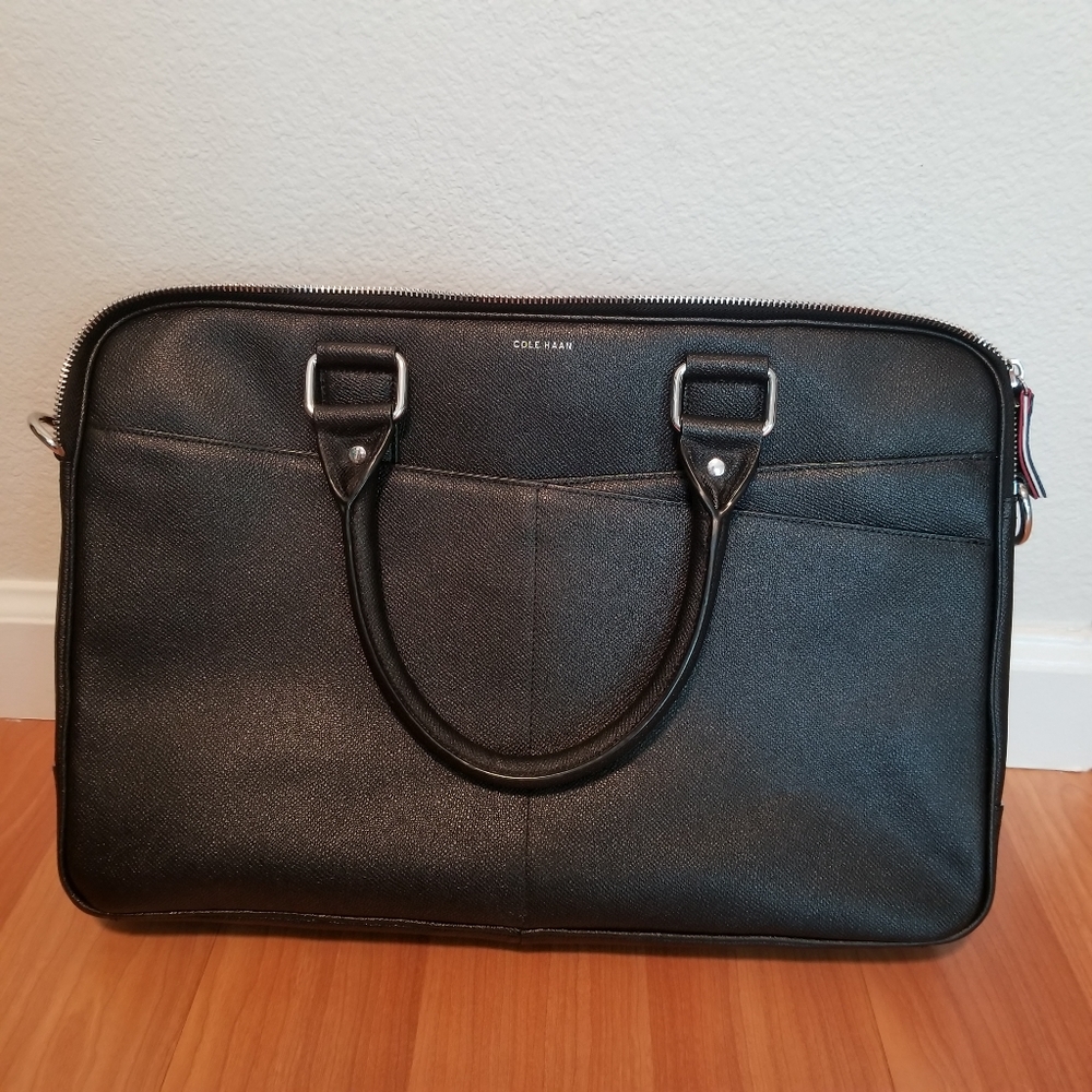Cole Haan American airlines computer briefcase